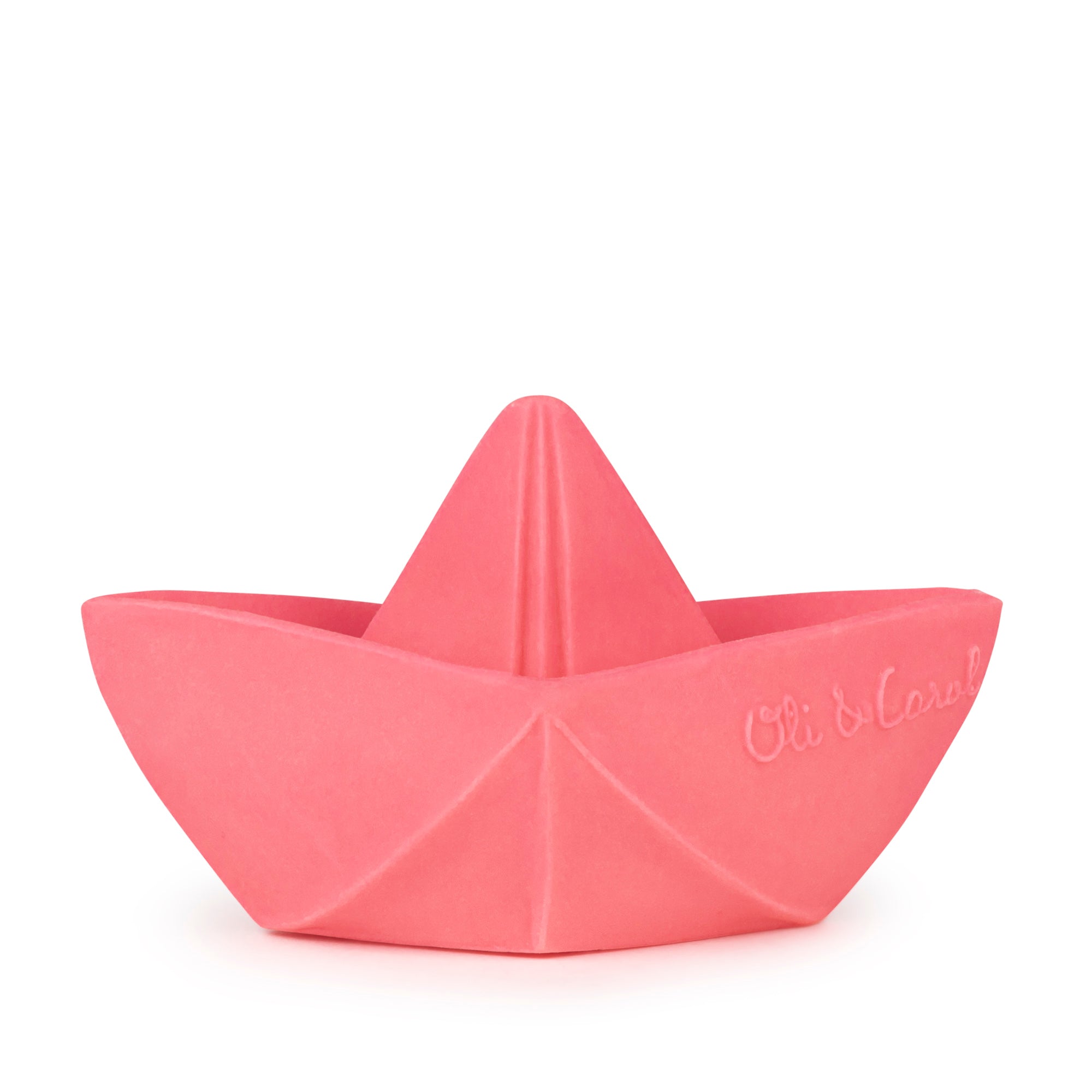 Origami Boat Pink Oli & Carol