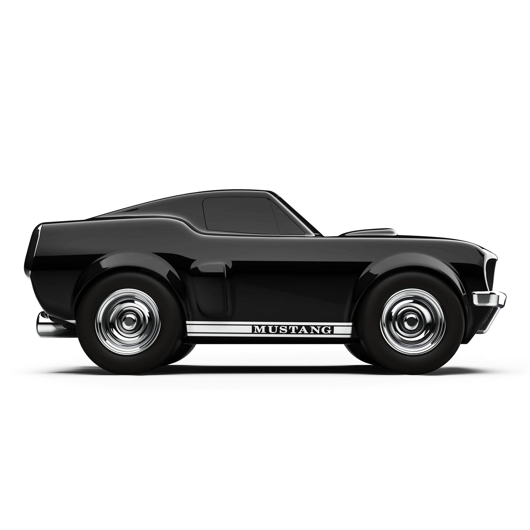 Ford Mustang Racing Car Black Toy Car