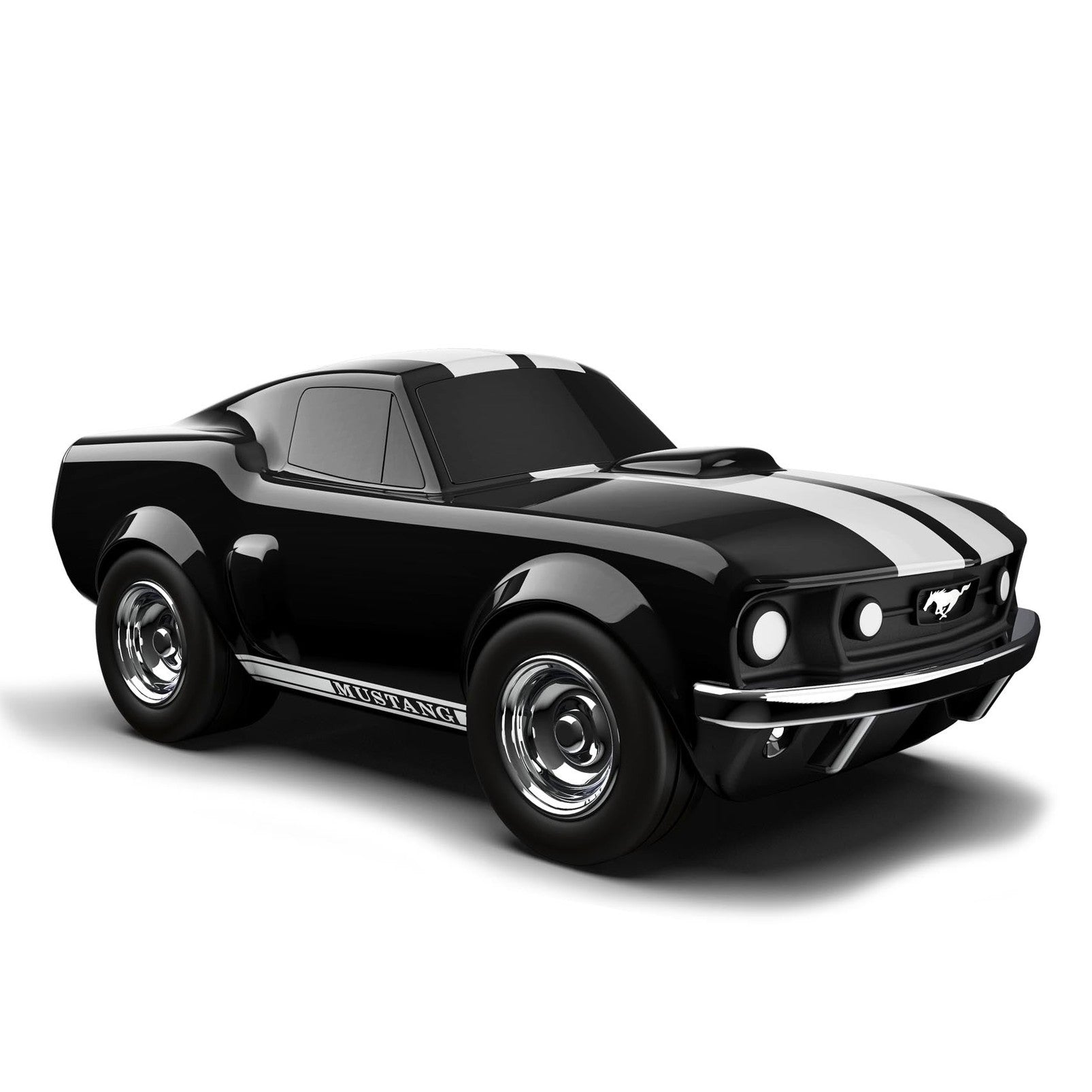 Ford Mustang Racing Car Black Toy Car