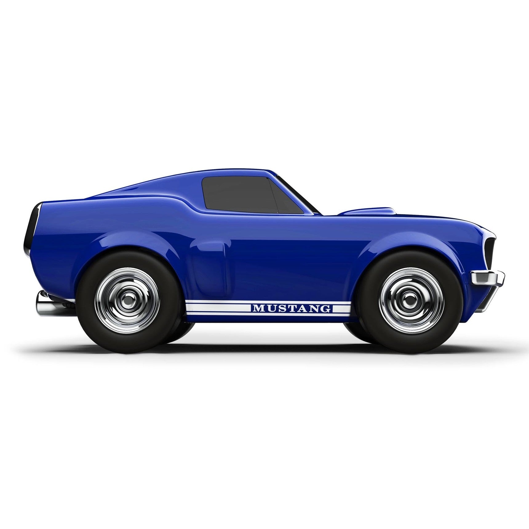 Ford Mustang Racing Car Blue Toy Car