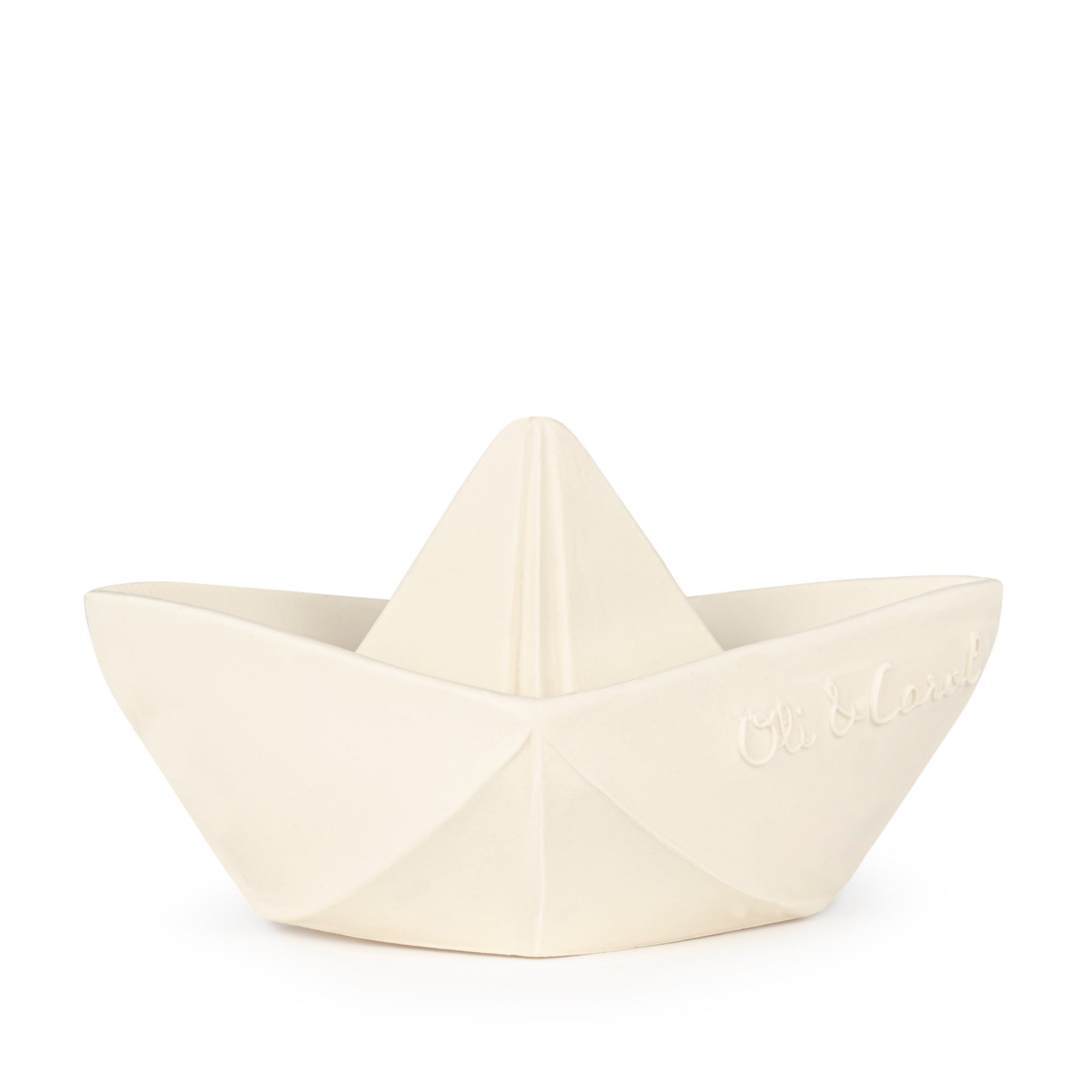 Oli Carol Origami Boat White