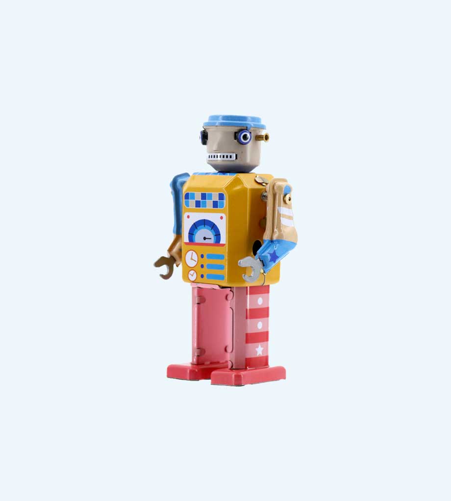 Shop Mr & Mrs Tin toy robots